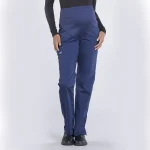 Women's Navy Blue Maternity Scrub Pants