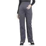 Women's Pewter Grey Maternity Scrub Pants