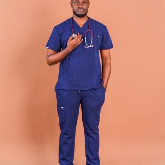 Navy Blue Stride  and Scrubs
